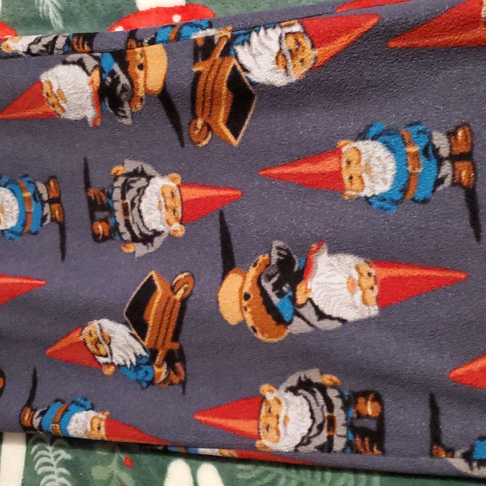 Men's Gnome fleece PJ bottoms